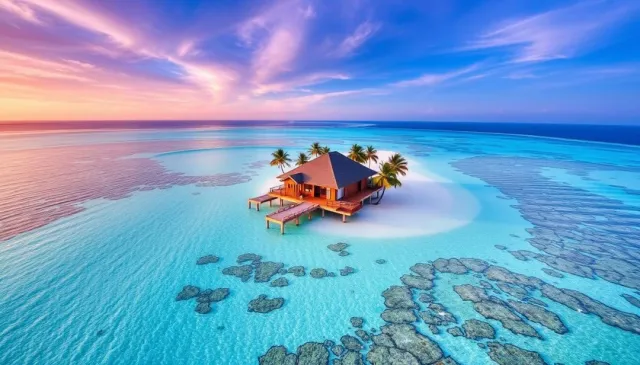 Diving with manta rays and whale sharks. Safari Sutra: Eco-resorts and sustainable travel options available