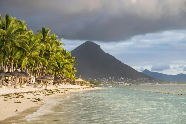 Long sandy beaches and snorkeling in Flic en Flac; Le Morne for kitesurfing and UNESCO-listed mountain scenery. Private catamaran cruises with dolphin spotting available.