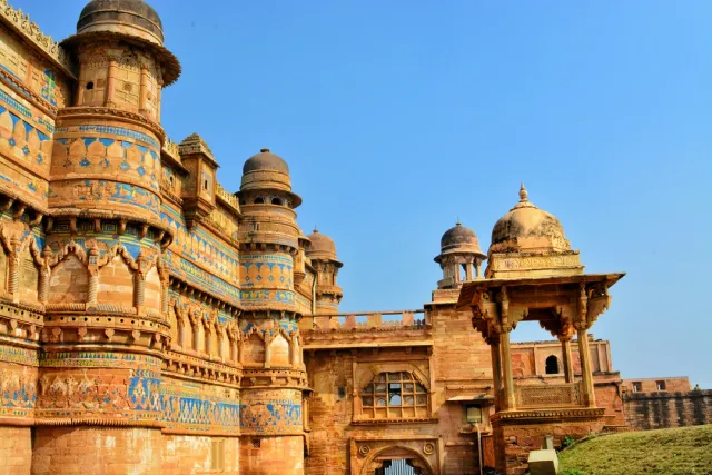 Majestic Gwalior Fort and Orchha's royal palaces. Riverside cenotaphs and Ram Raja Temple. We arrange heritage walks and local craft experiences.
