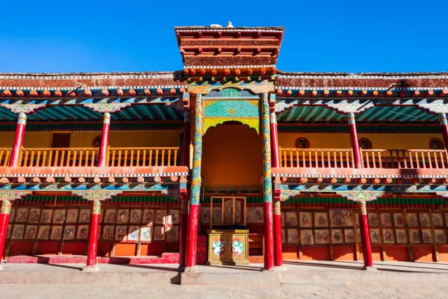 The largest monastery in Ladakh. Visit during the Hemis Festival for mask dances and spiritual energy.