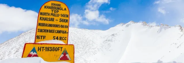 One of the highest motorable roads in the world. A bucket list tick for bikers and thrill-seekers.