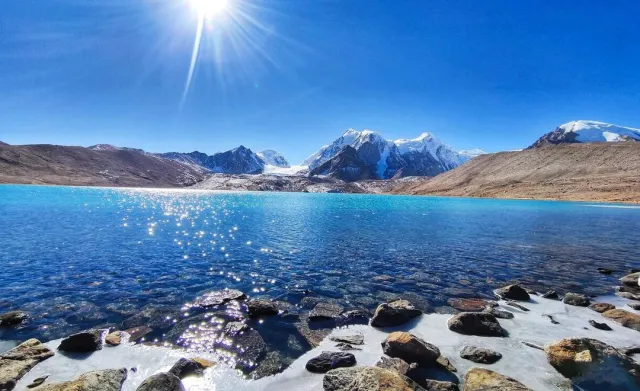 Gurudongmar Lake and Yumthang Valley—high altitude heaven. Hot springs and yak rides included!